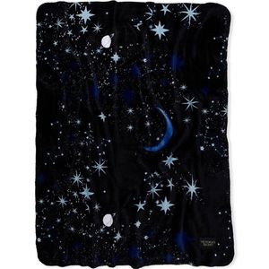 Victoria's Secret Celestial, Stars, Moon Sherpa Blanket x2